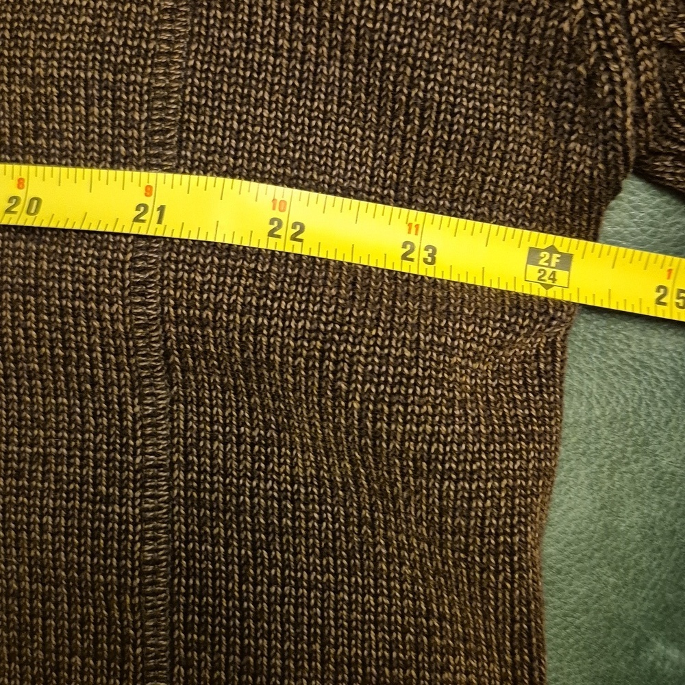 BKE Men's Dark Brown Mock Turtleneck 1/4 zip.XXL. Zip-Up Sweater.#1818) - Picture 7 of 16